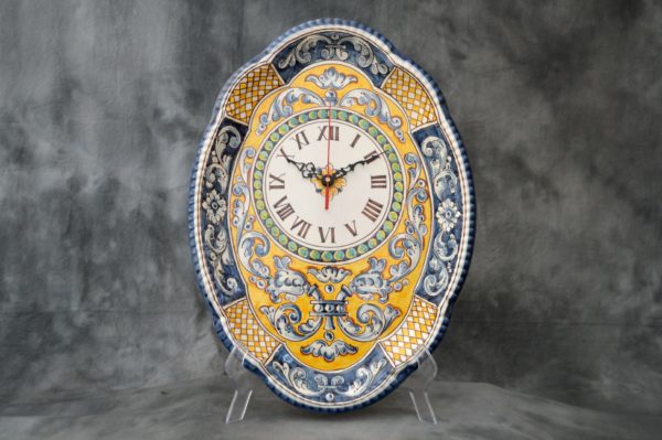 Reloj bandeja - RENACIMIENTO - 43 cm