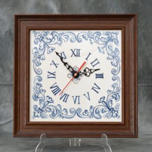 Reloj azulejo 20x20 + moldura RENACIMIENTO